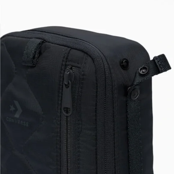 Convertible Crossbody Bag unisex Black